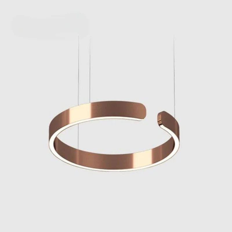 Edge Moderne Cirkel LED Hanglamp Zwart/Wit/Goud