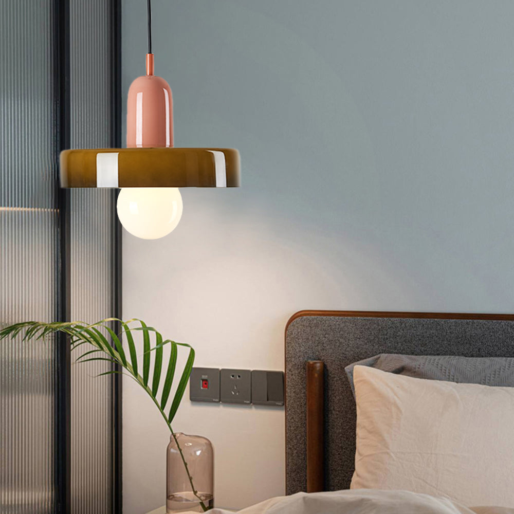 Morandi Design LED Hanglamp Bollen Glas