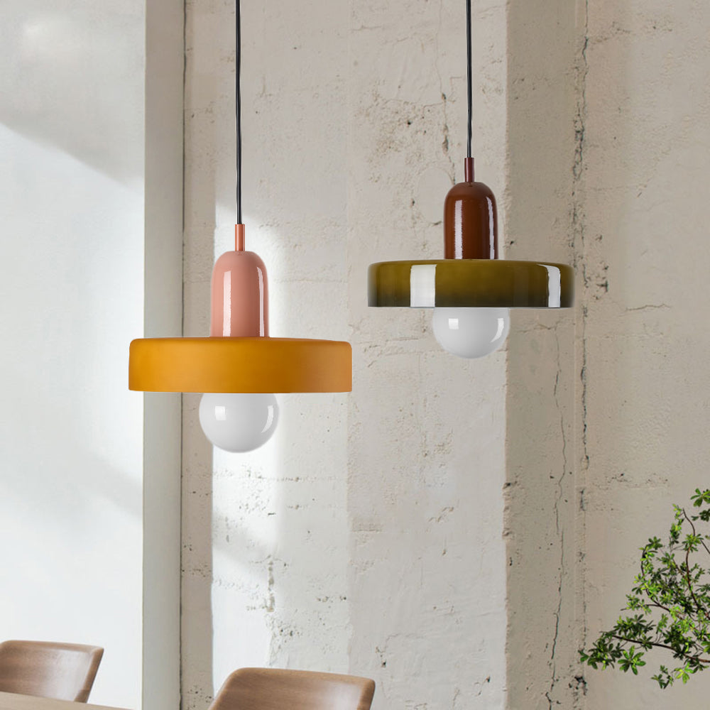 Morandi Design LED Hanglamp Bollen Glas