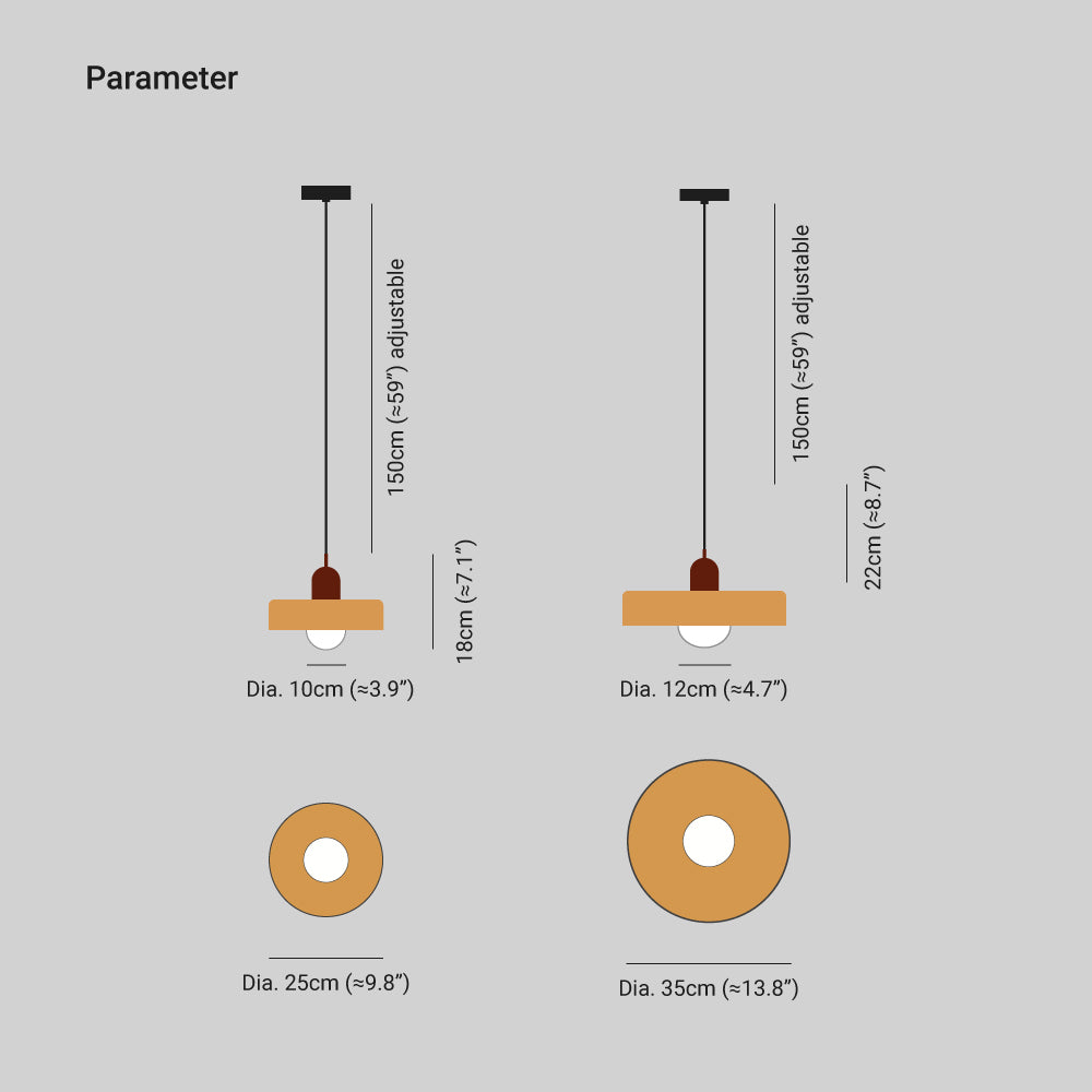 Morandi Design LED Hanglamp Bollen Glas