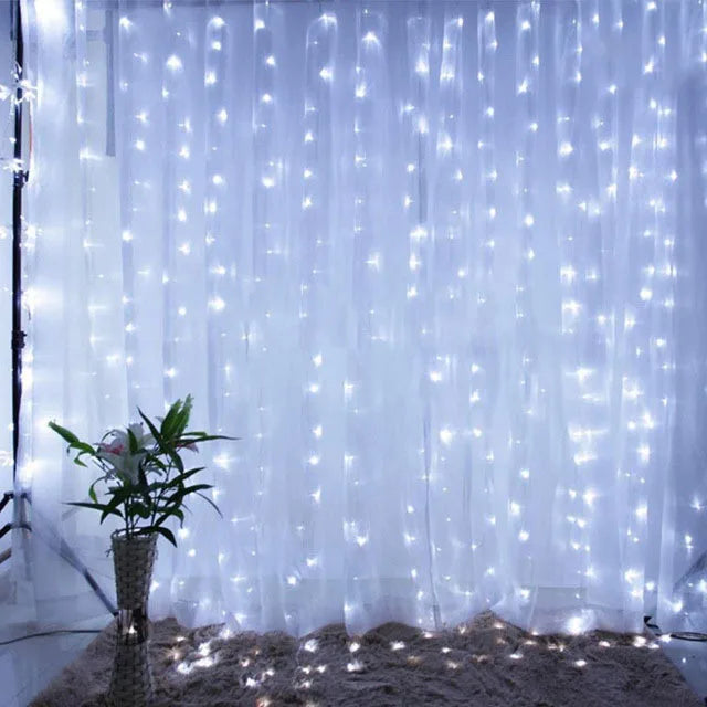 Betoverende LED Gordijnverlichting – Perfect voor Feestelijke Decoraties