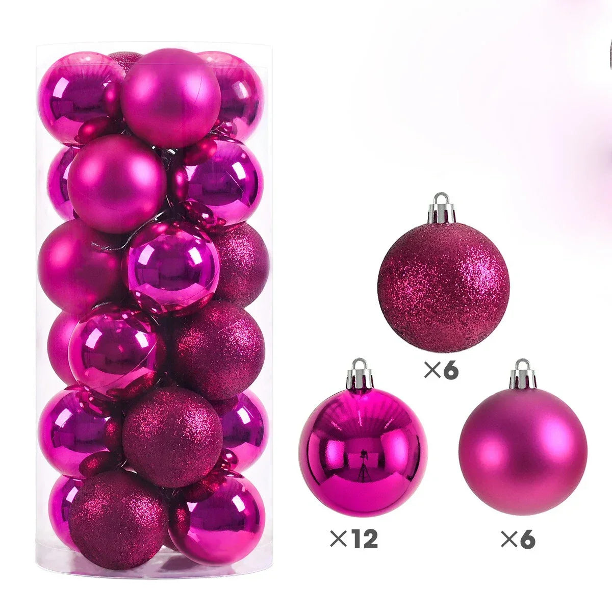 Premium Kerstballen - Luxe Pakket van 24 Stuks!