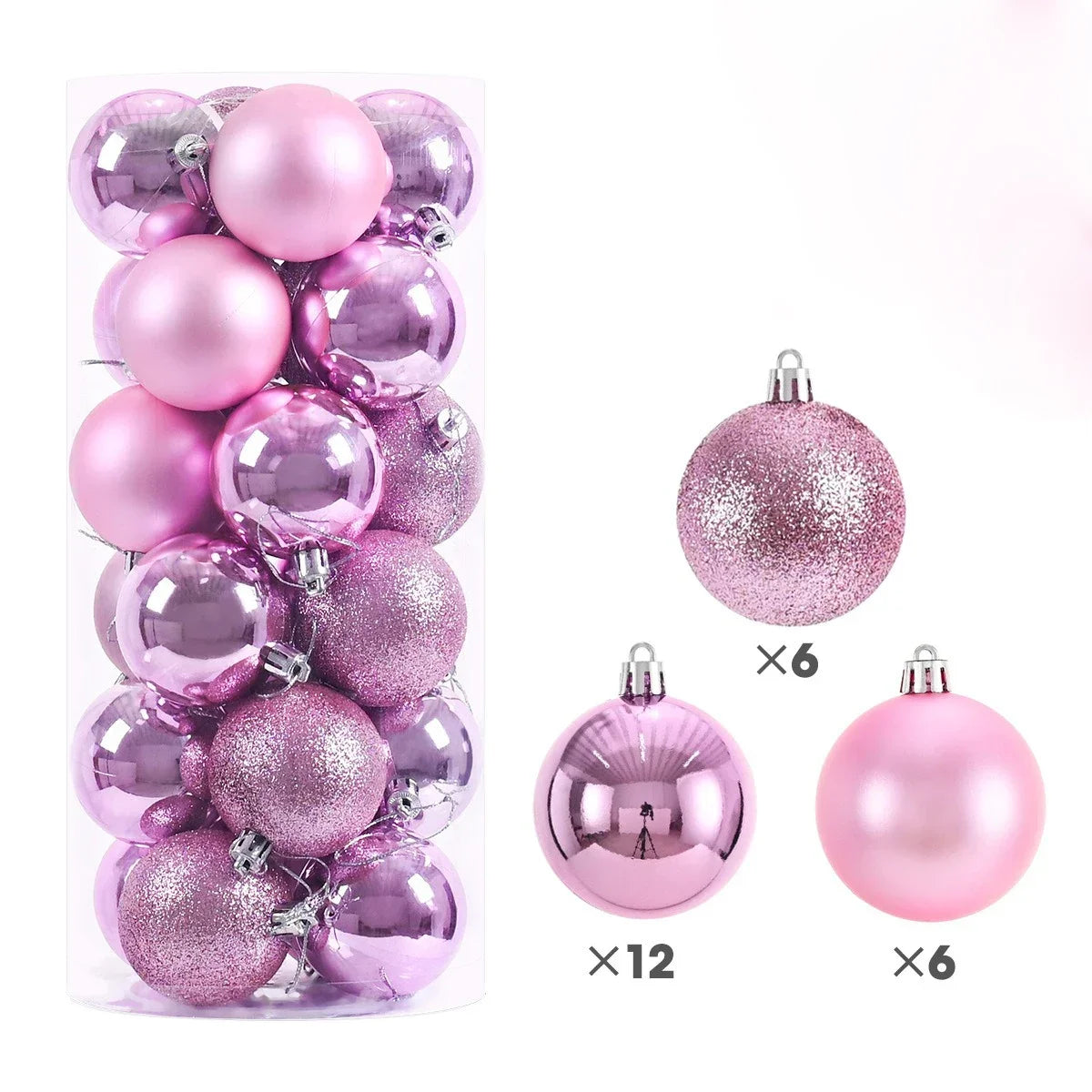 Premium Kerstballen - Luxe Pakket van 24 Stuks!